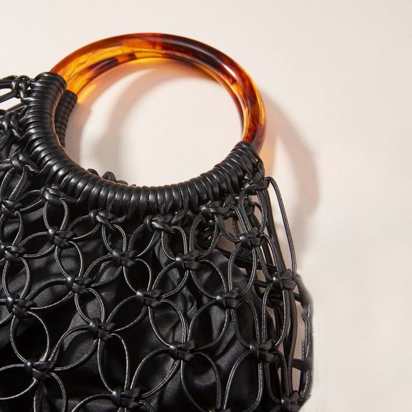 NWOT Anthropologie Pomona Woven Tote Bag - Picture 2 of 4